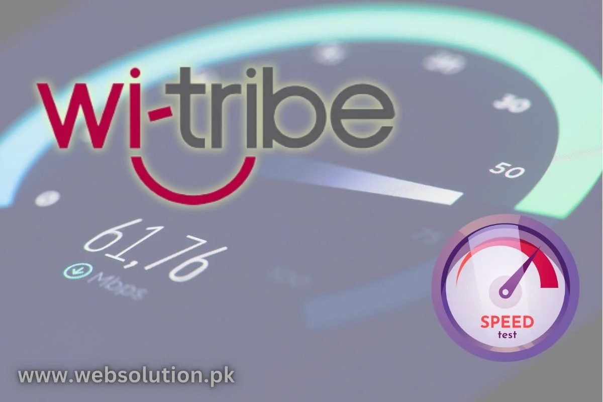 Wi-Tribe Pakistan Limited Speed Test